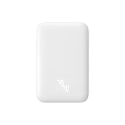Baseus - MagSafe PowerBank 6000 mAh, fehér