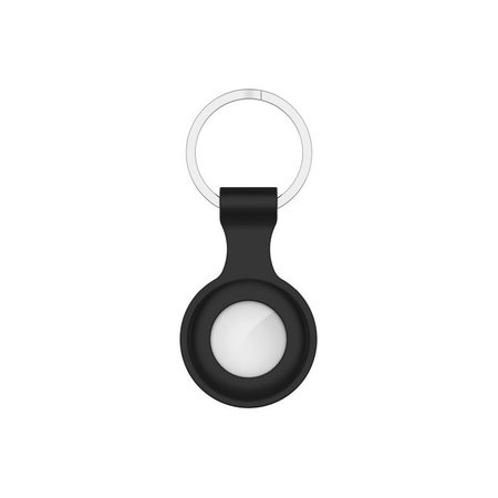 FixPremium - Szilikon kulcstartó AirTaghez, fekete