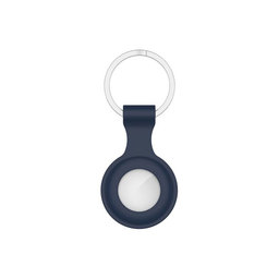 FixPremium - Szilikon kulcstartó az AirTaghez, kék színű