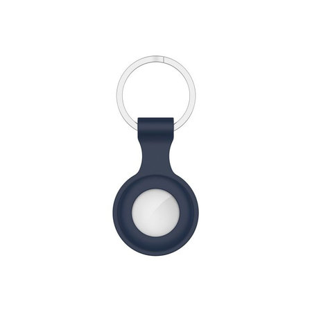 FixPremium - Szilikon kulcstartó az AirTaghez, kék színű