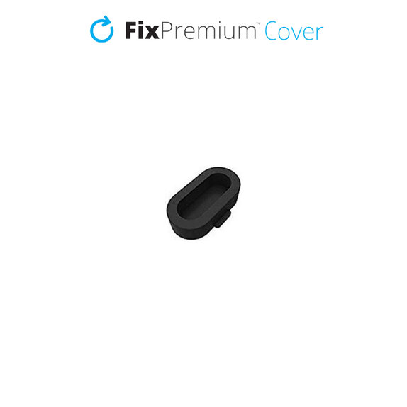 FixPremium - Töltőcsatlakozó burkolat Garmin órá-hoz, Fekete