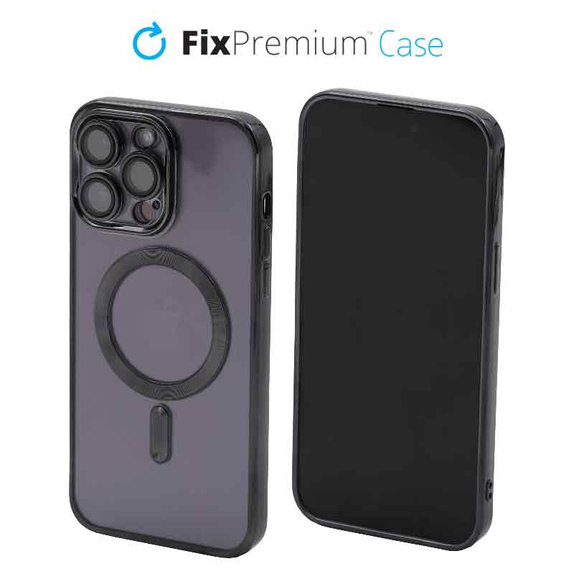 FixPremium - Crystal tok MagSafe iPhone 13 Pro Max, fekete