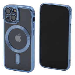 FixPremium - Crystal tok MagSafe készülékkel iPhone 13 mini készülékhez, kék