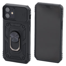 FixPremium - CamShield tok iPhone 12 mini készülékhez, fekete