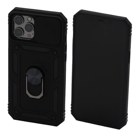 FixPremium - CamShield tok iPhone 12 Pro Max készülékhez, fekete