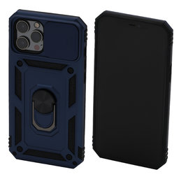 FixPremium - CamShield tok iPhone 12 Pro Max készülékhez, kék