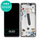 Xiaomi Mi 11i - LCD Kijelző + Érintőüveg + Keret (Cosmic Black) OLED