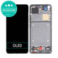 Xiaomi Mi 11 Ultra - LCD Kijelző + Érintőüveg + Keret (Ceramic Black) OLED