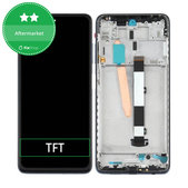 Xiaomi Poco X3 Pro - LCD Kijelző + Érintőüveg + Keret (Phantom Black) TFT