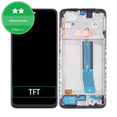 Xiaomi Redmi Note 11, 11S, Poco M4 Pro 4G - LCD Kijelző + Érintőüveg + Keret (Graphite Grey) TFT