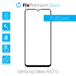 FixPremium FullCover Glass - Edzett üveg - Samsung Galaxy A42 5G