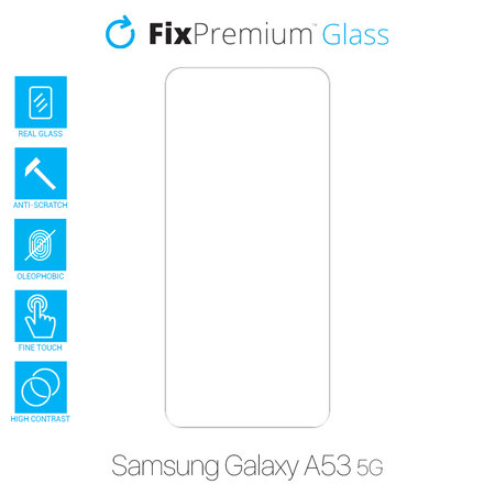 FixPremium Glass - Edzett üveg - Samsung Galaxy A53 5G