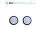 FixPremium - PS4/PS5 Controller Grip Caps - 2 db-os készlet, átlátszó fekete