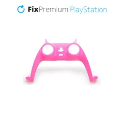 FixPremium - Dekoratív sapka - PS5 DualSense, rózsaszín