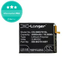 Samsung Galaxy A52 A525F, A526B, A52s 5G A528B, S20 FE G780F - Akkumulátor EB-BG781ABY, EB-BG781ABE, EB-BG781ABU 4400mAh HQ