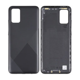 Samsung Galaxy A02s A026F - Akkumulátor Fedőlap (Black)