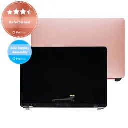 Apple MacBook 12" A1534 (Early 2016 - Mid 2017) - LCD Kijelző + Előlapi Üveg + Fedőlap (Rose Gold) Refurbished