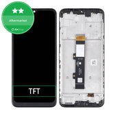 Motorola Moto G10 XT2127 - LCD Kijelző + Érintőüveg + Keret (Aurora Gray) TFT