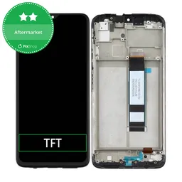 Xiaomi Poco M3 - LCD Kijelző + Érintőüveg + Keret TFT
