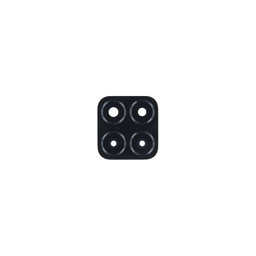 Honor X6 - Hátlapi Kameralencse Üveg (Midnight Black) - Genuine Service Pack