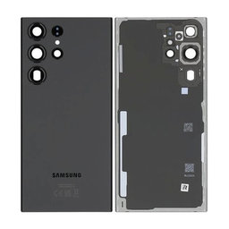 Samsung Galaxy S23 Ultra S918B - Akkumulátor Fedőlap (Phantom Black) - GH82-30400A Genuine Service Pack