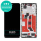 Honor 50 - LCD Kijelző + Érintőüveg + Keret (Midnight Black) OLED