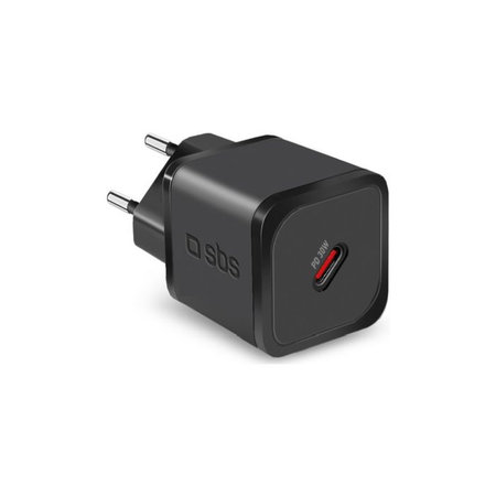 SBS - 30W Töltőadapter USB-C, PD, fekete