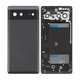 Google Pixel 6 - Hátsó Housing (Stormy Black)