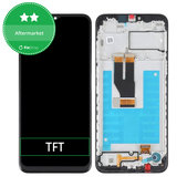 Nokia G11 TA-1401 - LCD Kijelző + Érintőüveg + Keret (Charcoal) TFT