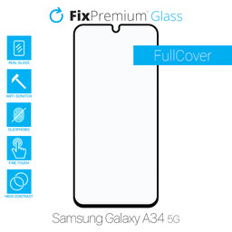 FixPremium FullCover Glass - Edzett üveg - Samsung Galaxy A34 5G