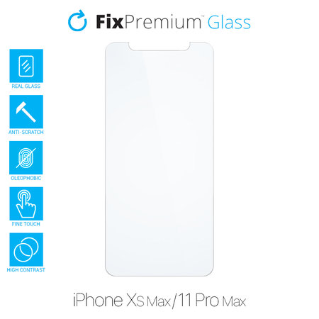 FixPremium Glass - Edzett üveg - iPhone XS Max és 11 Pro Max