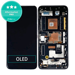Asus ROG Phone 6 AI2201_C, 6 Pro AI2201_D - LCD Kijelző + Érintőüveg + Keret (Phantom Black) OLED
