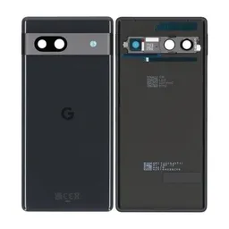Google Pixel 7a - Akkumulátor Fedőlap (Charcoal) - G949-00387-00 Genuine Service Pack