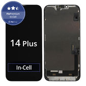 Kijelző In-Cell FHD iPhone 14 Plus, Érintőüveg kerettel, FixPremium
