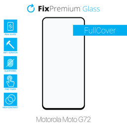FixPremium FullCover Glass - Edzett üveg - Motorola Moto G72