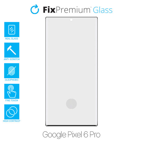FixPremium FullCover Glass - Edzett üveg - Google Pixel 6 Pro