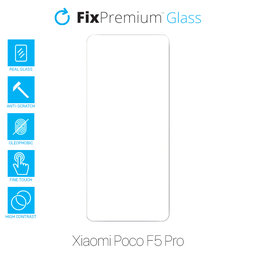 FixPremium Glass - Edzett üveg - Poco F5 Pro