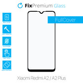 FixPremium FullCover Glass - Edzett üveg - Xiaomi Redmi A2 és A2 Plus
