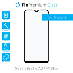 FixPremium FullCover Glass - Edzett üveg - Xiaomi Redmi A2 és A2 Plus