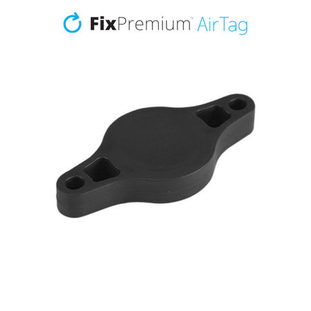 FixPremium - Apple AirTag tartó kerékpárra, fekete