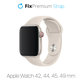 FixPremium - Szilikon Szíj - Apple Watch (42, 44, 45 és 49mm), aranysárga