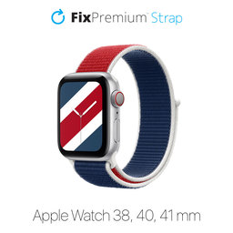 FixPremium - Nylon Szíj - Apple Watch (38, 40 és 41mm), international