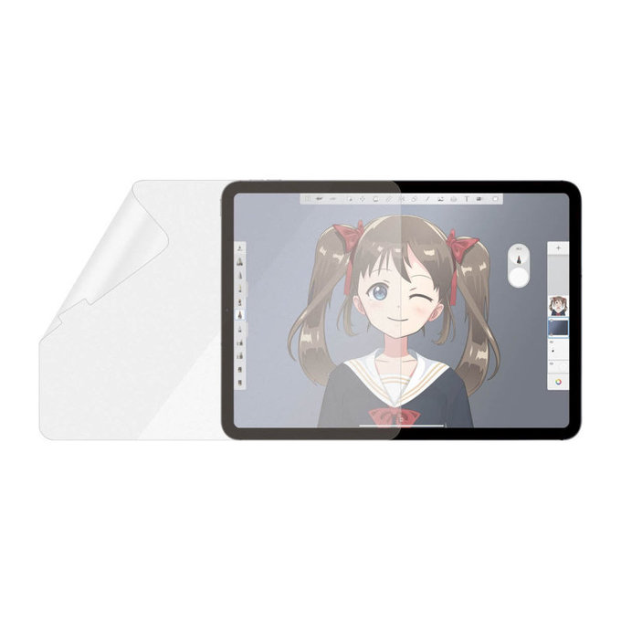 GraphicPaper Case Friendly AB védőfólia iPad Pro 11''/Air 10,9'' készülékhez, Átlátszó, PanzerGlass