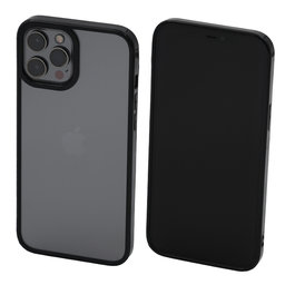 FixPremium - Tok Invisible - iPhone 12 Pro Max, fekete