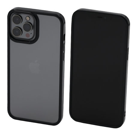 FixPremium - Tok Invisible - iPhone 14 Pro Max, fekete