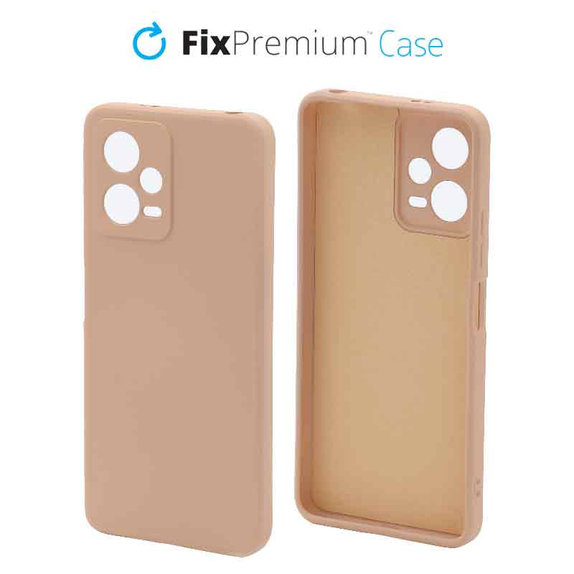 FixPremium - Tok Rubber - Xiaomi Redmi Note 12 5G, narancs