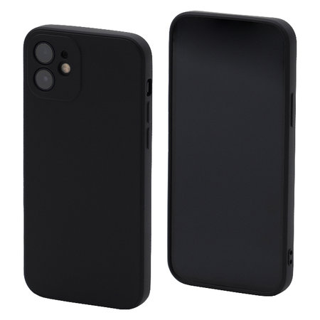 FixPremium - Tok Rubber - iPhone 12 és 12 Pro, fekete