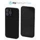 FixPremium - Tok Rubber - iPhone 14 Pro Max, fekete