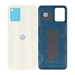 Motorola Moto E13 - Akkumulátor Fedőlap (Creamy White) - 5S58C22453 Genuine Service Pack