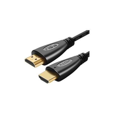 FixPremium - HDMI / HDMI Kábel, HDMI 2.0 (0.5m), fekete